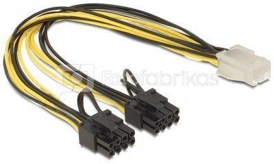 Delock Cable PCI EXPRESS 2x8PIN /1x6PIN