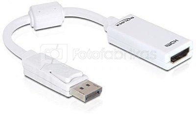 Delock Video Adapter Displayport(M)->HDMI(F)