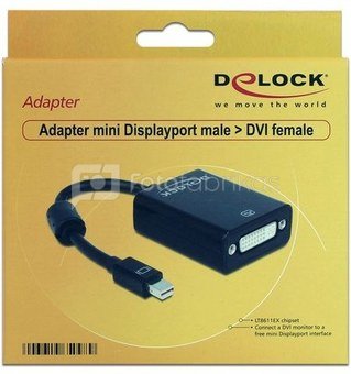 Delock Video Adapter Displayport Mini(M)->DVI-I(F)(24+5)