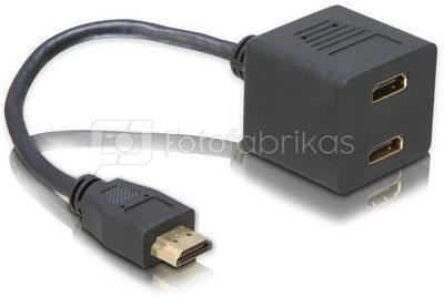 Delock Video Adapter HDMI(M)-> 2xHDMI(F)