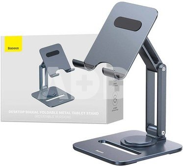 Desktop Biaxial Foldable Metal Stand Baseus (for Tablets) Space Grey