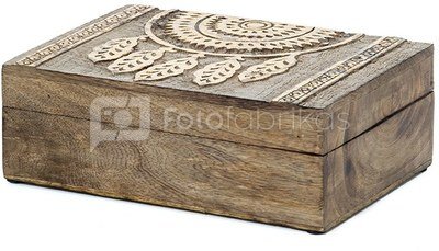 Dėžutė medinė Sapnų gaudyklė 25x18 cm 1104 SAVEX