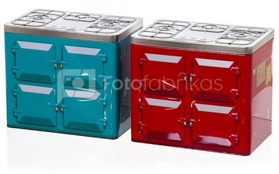 Dėžutė metalinė Viryklė 2 mix 20x13x17,5 cm 871125286999