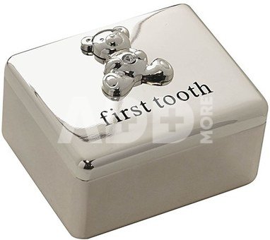 Dėžutė pirmam dantukui pasidabruota 2.8x4x4.6 cm CG862 Widdop