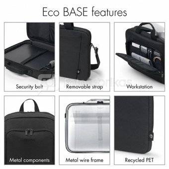 DICOTA Eco Multi BASE 15-15.6 in. Black