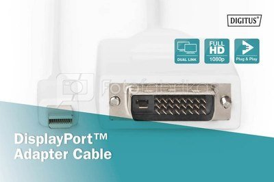 Digitus Cable DisplayPort 1.1a mini DP-DVI tyPA MM 2.0m