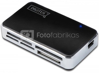 Digitus all-in-1 card reader USB2T-Flash+USB A/M mini 5PKabel