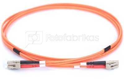 Digitus FO Patch Cord, Duplex, LC to LC MM OM2 50/125 µ, 3 m
