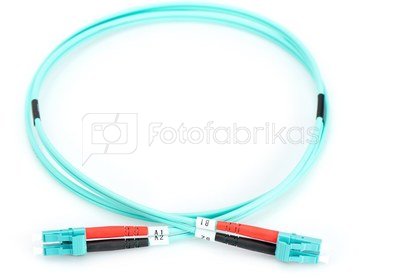 Digitus FO Patch Cord, Duplex, LC to LC MM OM3 50/125 µ, 2 m
