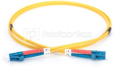 Digitus FO Patch Cord, Duplex, LC to LC SM OS2 09/125 µ, 1 m
