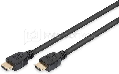 DIGITUS HDMI Ultra High Speed Type A connect. cable 3 m