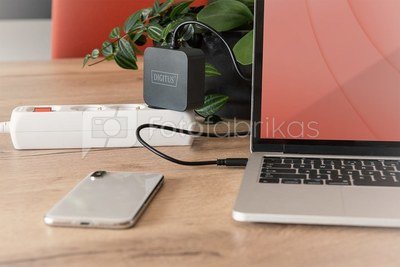 Digitus Notebook Charger USB-C Power supply 65W PD3.0 DA-10071  1.2 m, Black