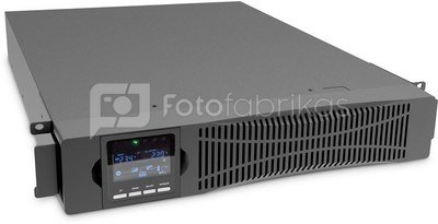 DIGITUS OnLine UPS, rack/tower, 3000VA, 3000W, LCD, 8 x C13, 1 x C19, RS-232, USB, SNMP card (optional), relay card (optional) Digitus
