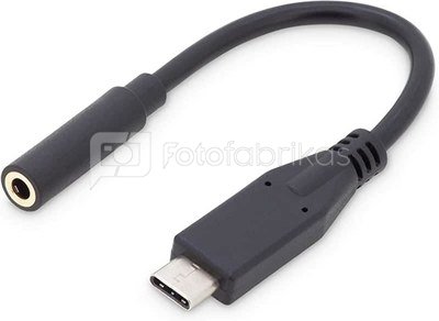 DIGITUS USB Type-C Audio Adapter Type-C/St to 3.5mm Jack