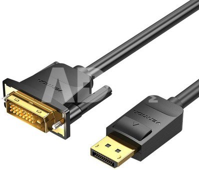 DisplayPort to DVI Cable 2m Vention HAFBH (Black)