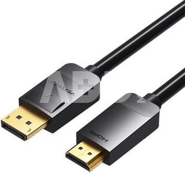 DisplayPort to HDMI Cable 3m Vention HADBI (Black)