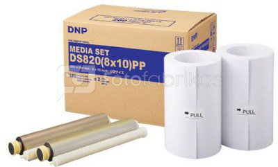 DNP Paper DM810820 Premium 2 Rolls with 130 prints 20x25 for DS820