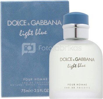 Dolce&Gabbana Light Blue Pour Homme Eau de Toilette 75 мл