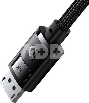 DP 8K to DP 8K cable Baseus High Definition 1,5 m (black)