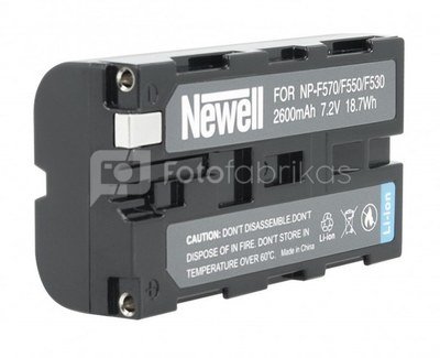 Dual-channel charger set and NP-F570 battery Newell DL-USB-C for Sony