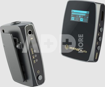MIRFAK DUAL CHANNEL COMPACT WIRELESS MICROPHONE SYSTEM WE10