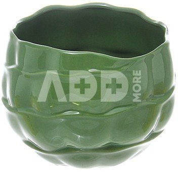 Dubuo tamsiai žalias keramikinis H:15 W:17 D:16 cm. 8718897010683