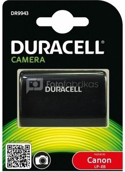 Duracell battery (Canon LP-E6, 1400mAh)