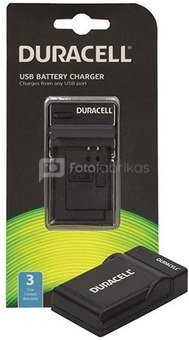Duracell Charger with USB Cable for DR9686/Li-50B/Pentax D-Li92