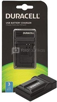 Duracell Charger with USB Cable for DR9695/NP-FM500H