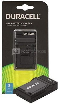 Duracell Charger with USB Cable for DRC13L/NB-13L