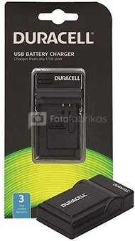 Duracell Charger with USB Cable for DRNEL14/EN-EL14