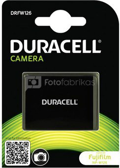 Duracell Li-Ion Akku 1000 mAh für Fujifilm NP-W126