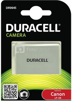 Duracell Li-Ion Akku 1020 mAh für Canon LP-E8