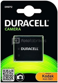 Duracell Li-Ion battery 700mAh for Kodak KLIC-7001