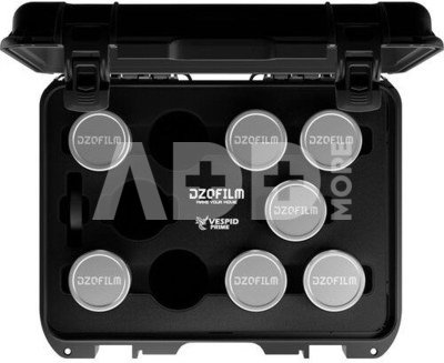 DZOFilm Vespid Retro 7-lens Kit (16, 25, 35, 50, 75, 100,125mm) with hard case (PL mount with EF bayonet)