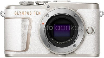Olympus PEN E-PL10 Body white incl. Charger + Battery