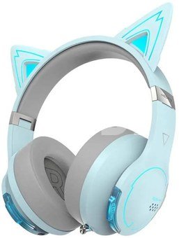 Edifier Gaming Headphone G5BT Wireless, Over-Ear, Built-in microphone, Sky Blue (Cat version), Noice canceling