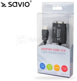 Elmak Adapter CL23 HDMI-VGA SAVIO