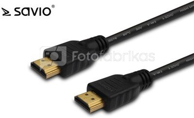 Elmak Cabel HDMI CL-08 5m black, gold, v1.4 3D