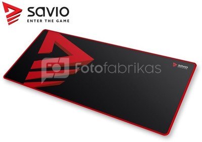 Elmak Mouse and keyboard pad 900x400 SAVIO Turbo Dynamic XL, stitched edges