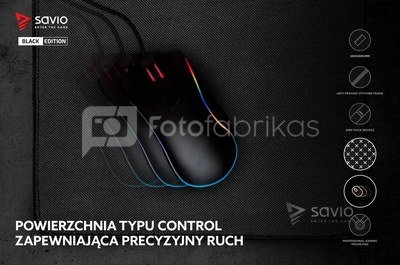 Elmak Mousepad 250x250 SAVIO BE Precision Control S