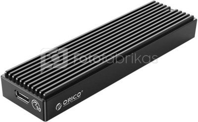 Enclosure SDD M.2 Orico, NVME, USB-C 3.1 Gen.2, 10Gbps (black)