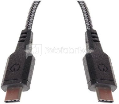 EnerGea NyloTough, 3.1 USB C to USB C 1m,black