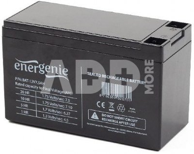EnerGenie Rechargeable battery 12 V 7.5 AH for UPS EnerGenie