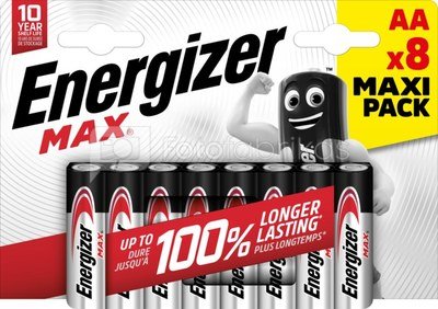 ENERGIZER MAX AA 8 PACK