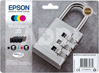 Epson DURABrite Ultra Multipack (4 colors) 35 T 3586
