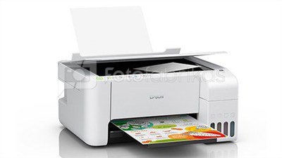 Epson EcoTank L3156 3-in-1 colour, Print, Scan, Copy, White