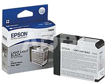 Epson ink cartridge light light black for Stylus PRO 3800, 80ml Epson