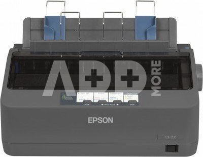 Epson LX-350 EU 220V, Dot Matrix 9pins/80 columns, 12cpi: 357chars/s, USB 2.0,Parallel