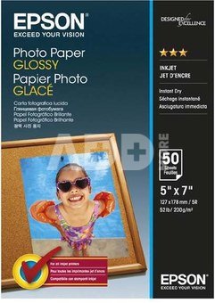 Epson Photo Paper Glossy 13x18 cm 50 Sheets 200 g